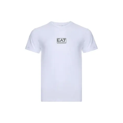 EMPORIO ARMANI EA7 SS22 T Рубашка Мужская Белая