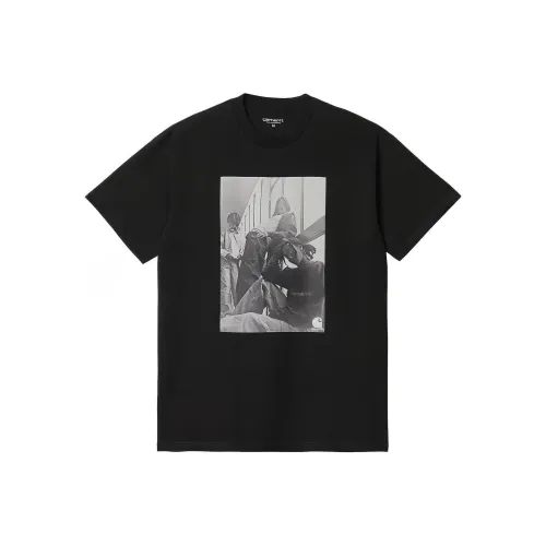 Carhartt WIP T-Shirt Unisex Black Кархартт WIP Т-Рубашка Унисекс Черная