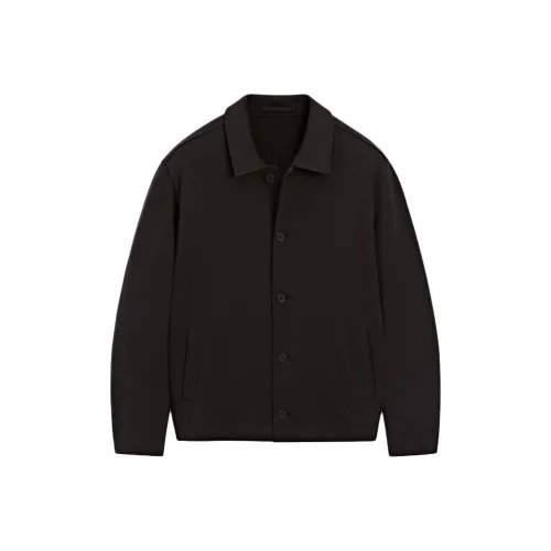 Massimo Dutti Carbon Gray Мужские Куртки