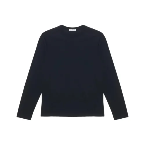 JIL SANDER Черный Мужской Трикотаж