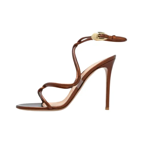 GIANVITO ROSSI Мамба One Ремень Сандалии 12 см Женские Коричневый