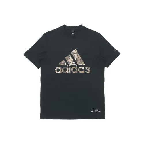 Adidas Черная Унисекс Футболка