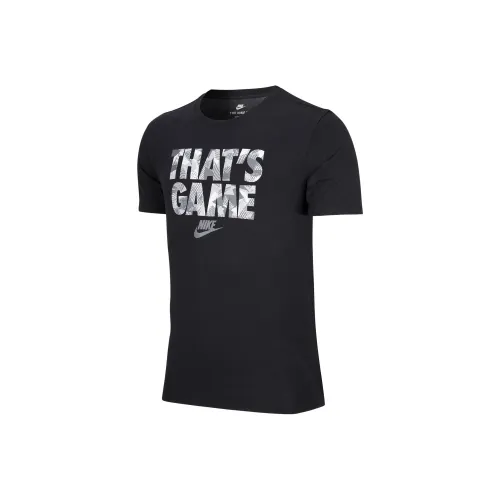 Nike Мужские черные футболки