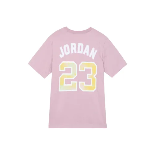 Джордан T Рубашка Мужская Пыльно-фиолетовая Красная