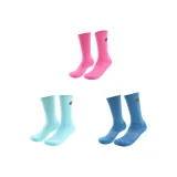 3 пачки (изумрудно-зеленый + розовый + синий)