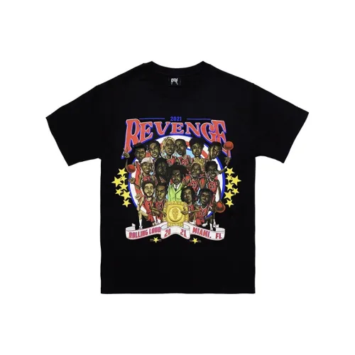 Revenge Черные Мужские T-Рубашки