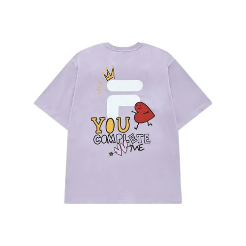 FILA FUSION FILA FUSION Sports Lifestyle Series Футболка Унисекс Фиолетовая