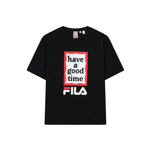 FILA x Have A Good Time T-Shirt Унисекс Глубокий Черный