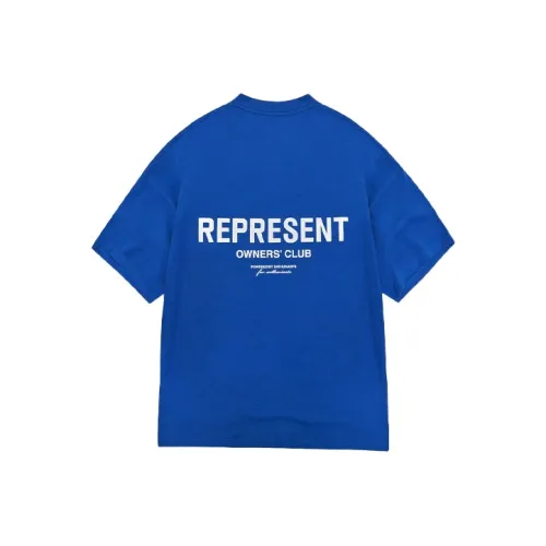 REPRESENT Royal Blue Унисекс T-рубашки