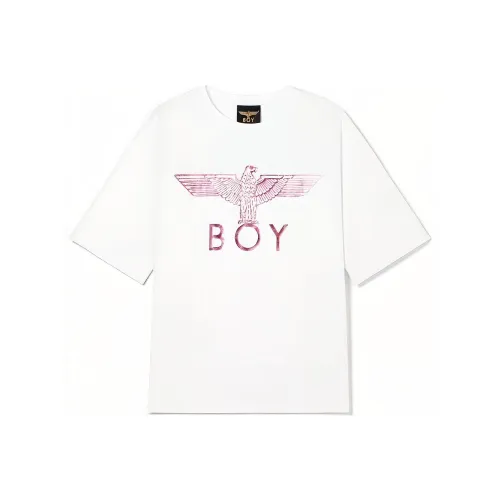 BOY LONDON Белая Мужская T-Рубашка