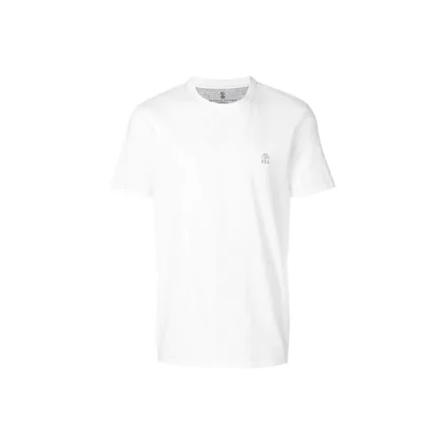 BRUNELLO CUCINELLI Белая Мужская Рубашка T