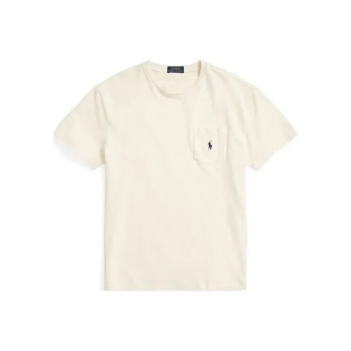 Polo Ralph Lauren Белые Мужские T-рубашки