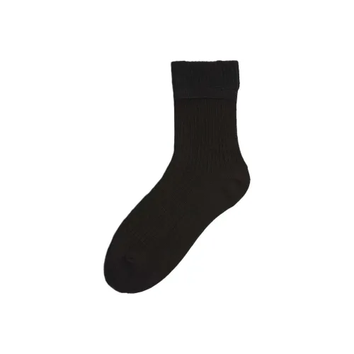 VANS Черные 1 упаковка Женские носки MID до икры