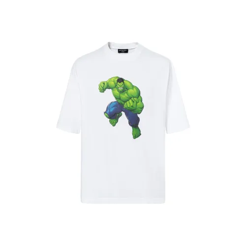 BALENCIAGA Белая Унисекс Футболка