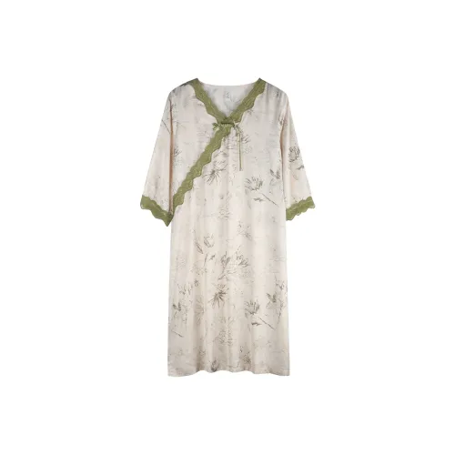 Xuan Liang Ночная сорочка Женские Milk Candies Beige