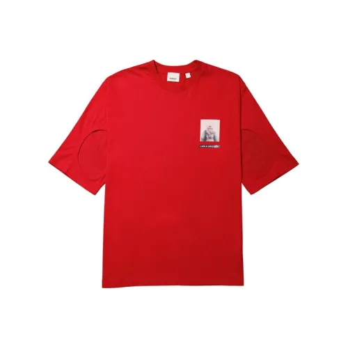 Burberry Red Men's T-Shirts Burberry Красные Мужские Футболки
