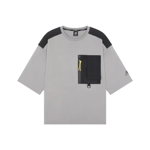 New Balance Серый Мужской T-Shirt