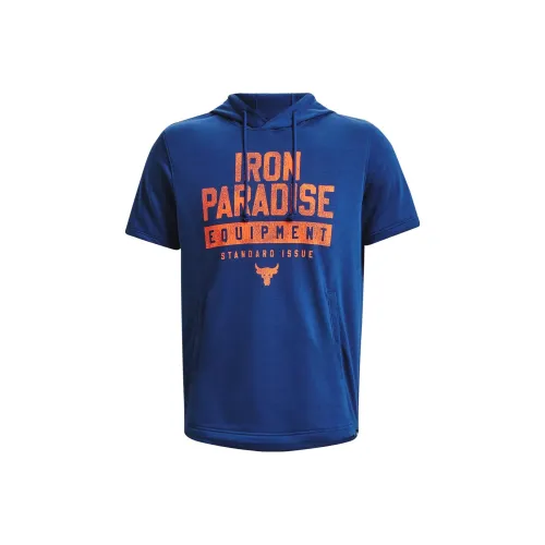 Under Armour Project T Shirt Мужской Illusion Blue