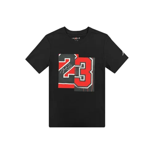 JORDAN Черные Мужские T-Рубашки