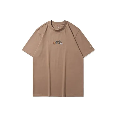 LINING Хаки Унисекс Футболка