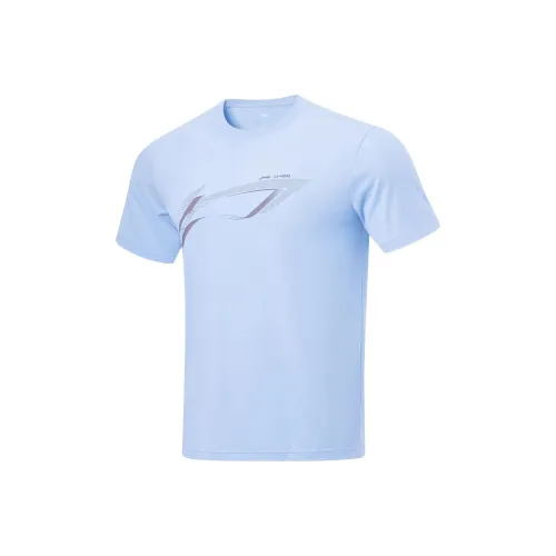 LINING Fitness Series T-Shirt Мужская Ясно-Синий