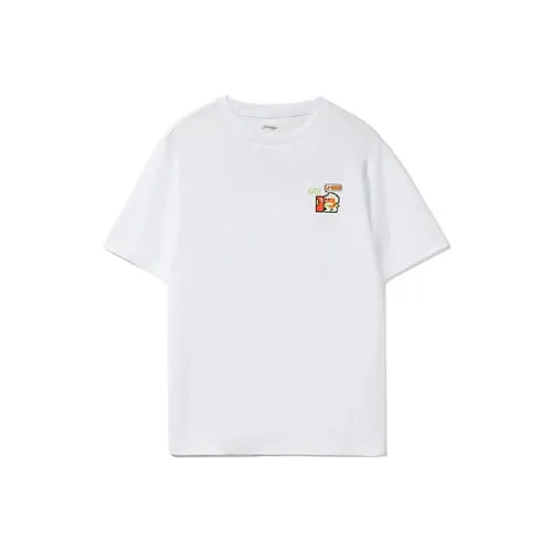 LINING Sports Fashion Collection Футболка Унисекс Белая