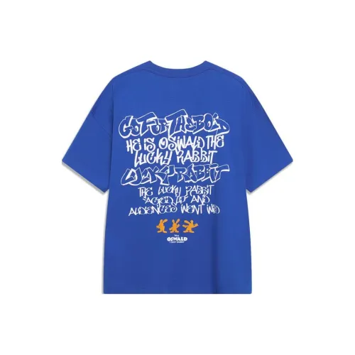 LINING Disney T-Shirt Унисекс Ярко-Синий