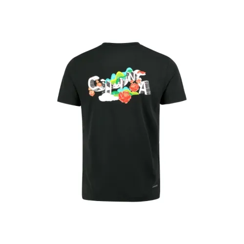 LINING Sports Fashion Collection Т-Рубашка Мужская Черная