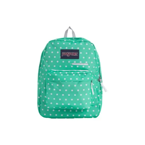 JanSport Полиэстер Рюкзак Средний Унисекс Зеленый