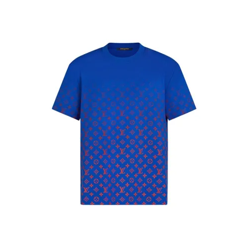 LOUIS VUITTON Рубашка Мужская Синяя