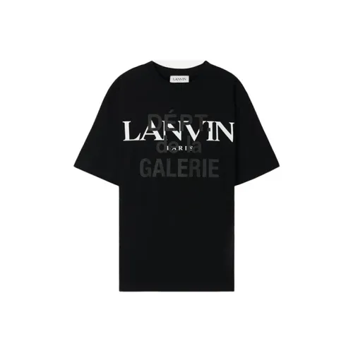 Lanvin Мужские черные рубашки T