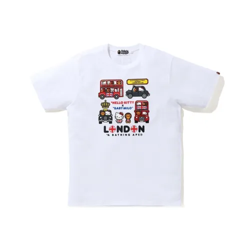 A BATHING APE Bape X Hello Kitty Унисекс Футболки