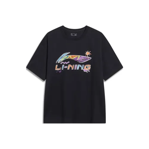 LINING Sports Life Collection Черная Мужская Футболка
