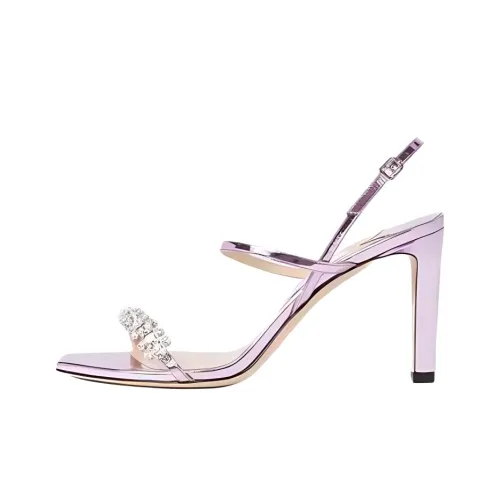 Jimmy Choo Meira One Sandals Strap 8,5cm Women's Purple