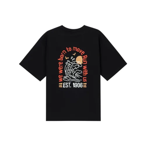 New Balance совместная футболка T Мужская Черная