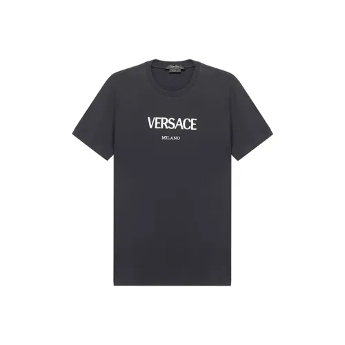 VERSACE T-рубашка мужская морской синий