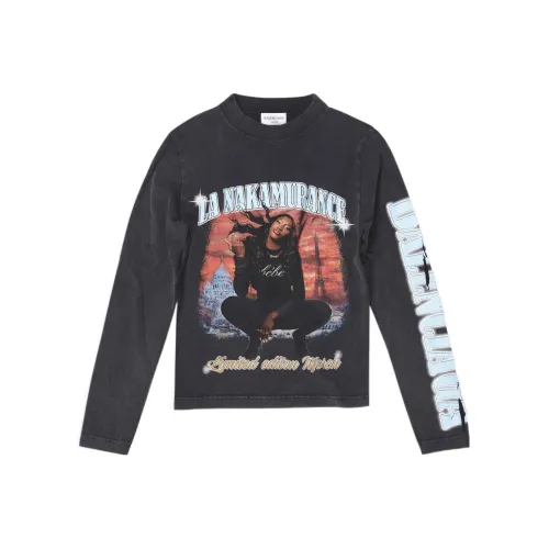 Balenciaga Музыкальная T-рубашка облегающий крой мужская