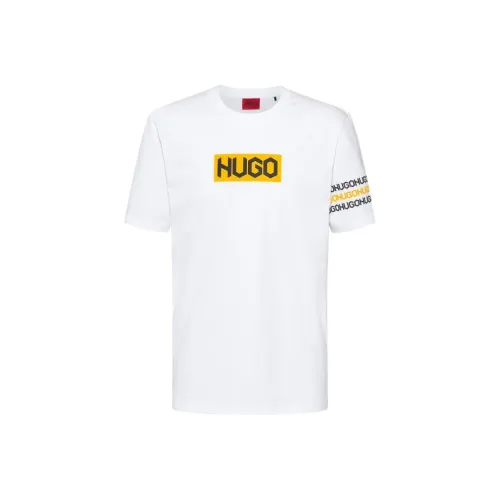 Hugo Boss SS22 T Рубашка Мужская Белая