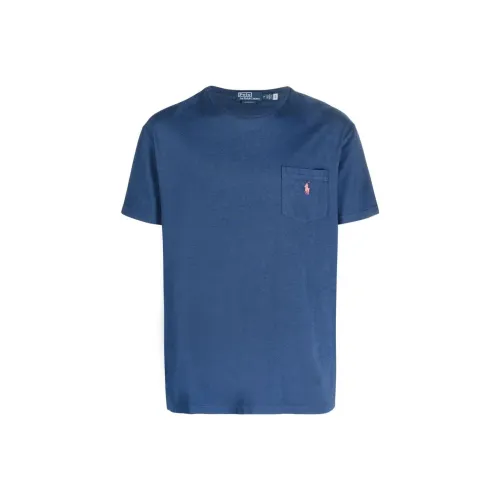 Polo Ralph Lauren SS23 T Рубашка Мужская Sapphire Blue