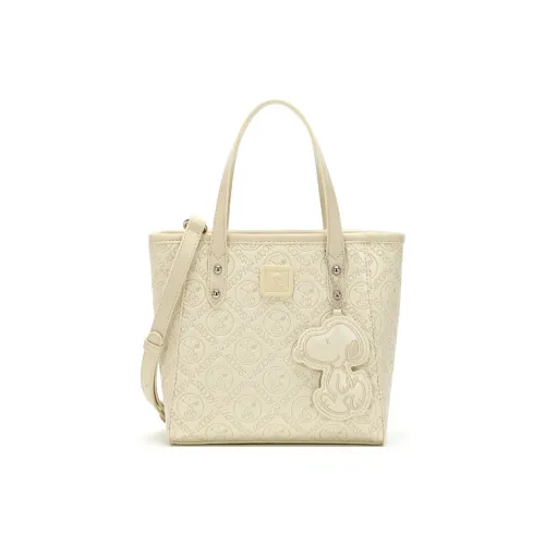 SNOOPY PU (полиуретан) Сумка Женская Бежевый Абрикос