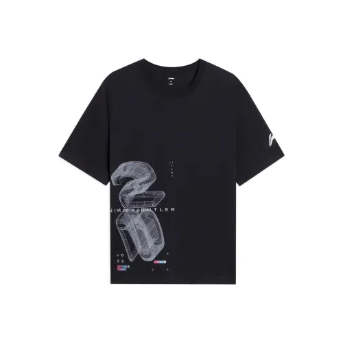 LINING Sports Basketball Collection Черные Мужские Футболки