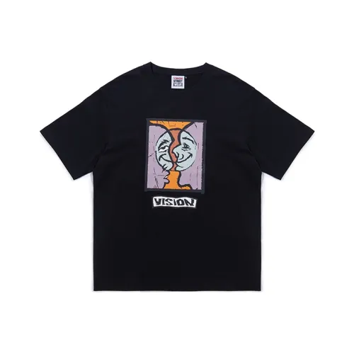 Vision Street Wear Рукав с спущенным плечом T-рубашка Унисекс Черный