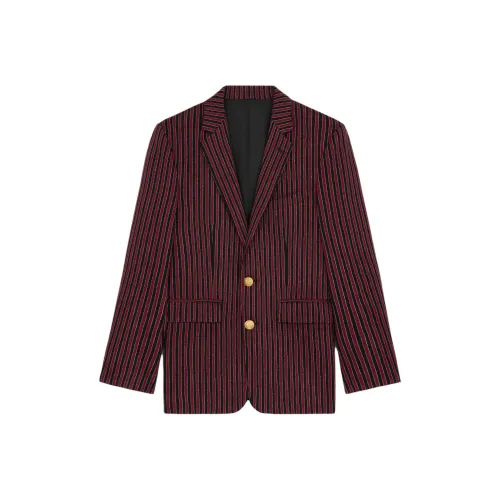 Celine SS25 Куртки и Пальто Мужской Черный Красный