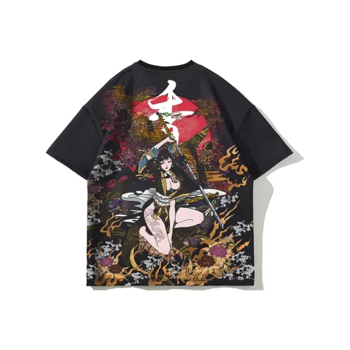 SANSYAS x HONGLIANZHIMENG T-рубашка унисекс