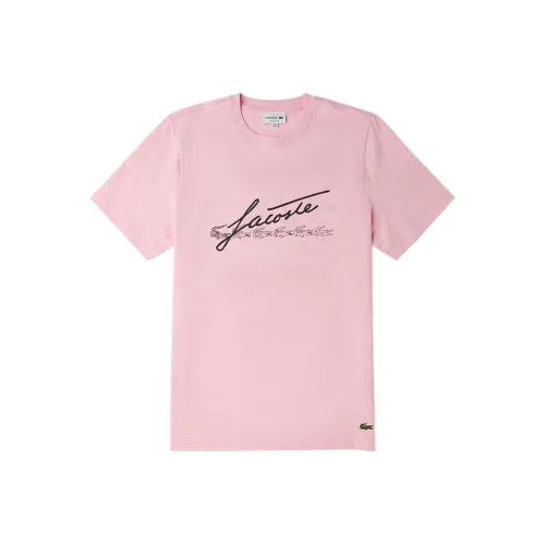 LACOSTE SS22 T-Shirt Мужской Розовый