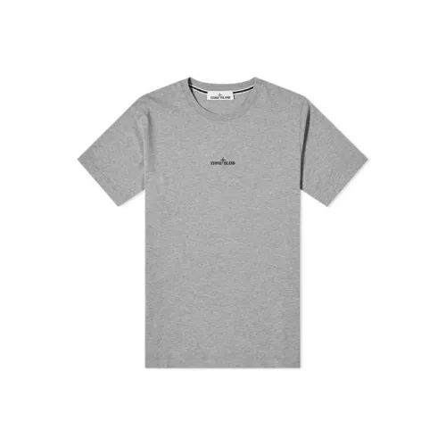 STONE ISLAND Рубашка Мужская Серого цвета