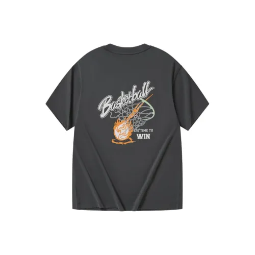 PEAK Basketball Culture Collection Sports Lifestyle Collection Т-рубашка Мужская Темно-серая