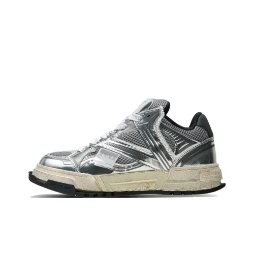 XVESSEL Casual MID Топ Silver Unisex