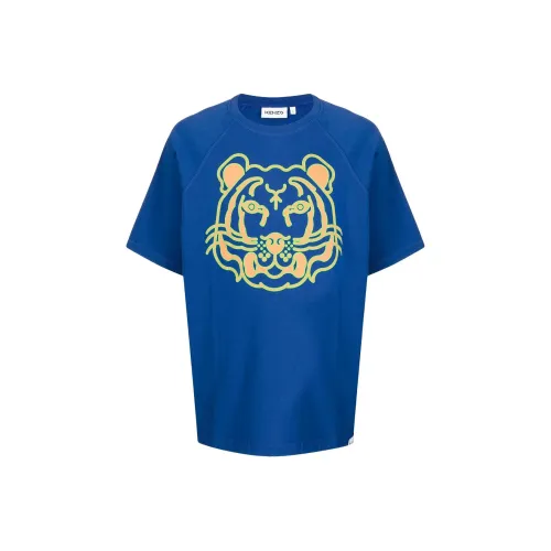 KENZO Мужские синие футболки