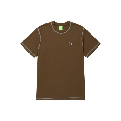 HUF Co-brand Коричневый Мужской T-Shirt